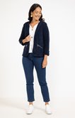 Veste en maille doublée