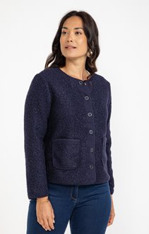 Veste en bouclette