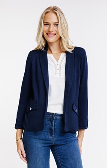 Veste en maille doublée