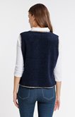 Gilet sherpa sans manches