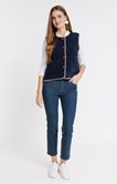 Gilet sherpa sans manches
