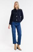 Veste boite en bouclette