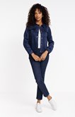 Blouson en scuba suédine