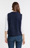 Gilet sans manches avec 4 gros boutons