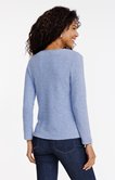 Pull détails bords festonnés