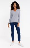 Pull détails bords festonnés