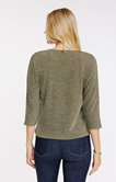 Pull matière fantaisie