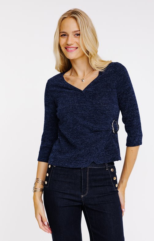 Pull effet cache-coeur
