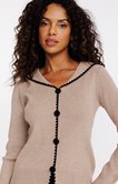 Pull col effet matelot