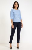 Pull avec broderie