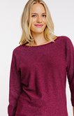 Pull maille fantaisie brillante