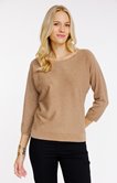 Pull maille fantaisie brillante