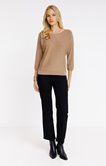 Pull maille fantaisie brillante