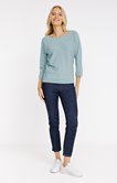 Pull maille fantaisie brillante