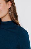 Pull col montant