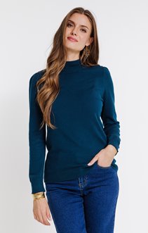 Pull col montant