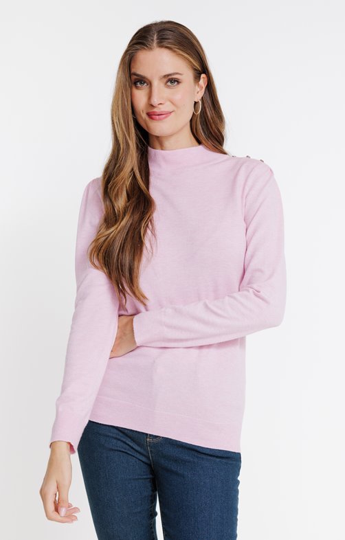 Pull col montant