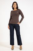 Pull col bardot