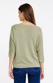 Pull maille brillante