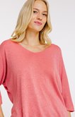 Pull maille brillante