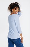 Pull maille fantaisie brillante
