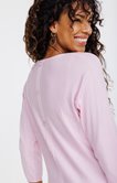 Pull maille fantaisie brillante