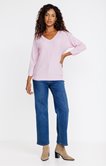 Pull maille fantaisie brillante