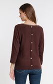 Pull avec détails léopard 