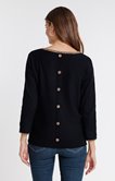 Pull avec détails léopard 