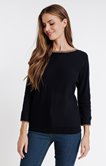 Pull avec détails léopard 