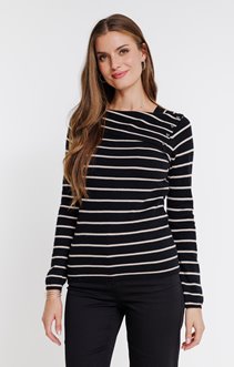 Pull marylin rayé