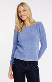 Pull maille fantaisie brillante 