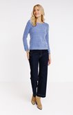 Pull maille fantaisie brillante 