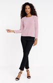 Pull maille fantaisie brillante 