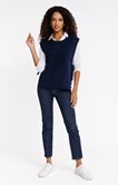 Pull maille fantaisie brillante