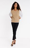 Pull maille fantaisie brillante