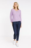 Pull avec boutons fantaisie