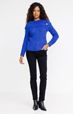 Pull maille fluffy