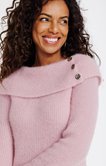 Pull maille fluffy