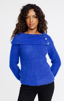 Pull maille fluffy