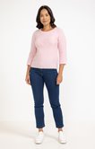 Pull maille fantaisie