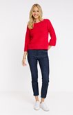 Pull maille fantaisie
