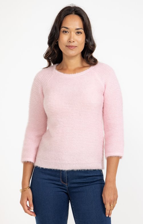 Pull maille fantaisie