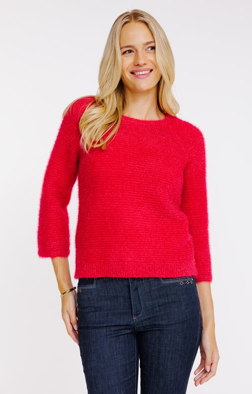 Pull maille fantaisie