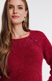 Pull maille fluffy
