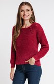 Pull maille fluffy