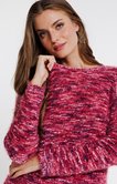Pull maille fantaisie 