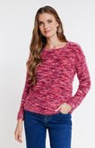 Pull maille fantaisie 