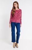 Pull maille fantaisie 
