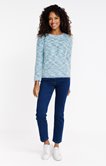 Pull maille fantaisie 